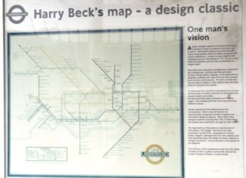 Original Harry Beck tube map
