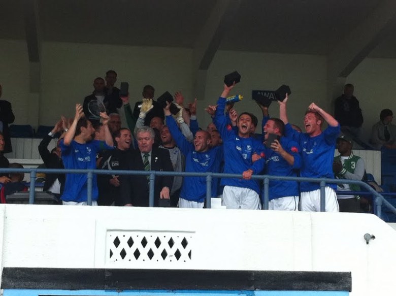 Wingate and Finchley team celebrating